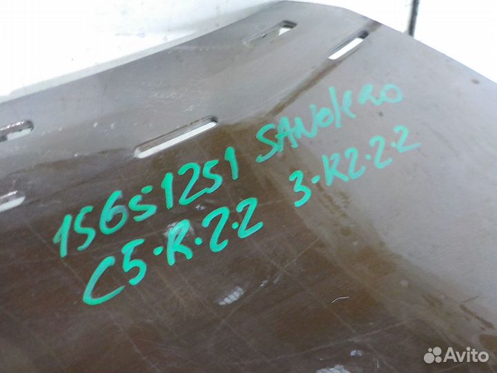 Бампер задний, Renault Sandero