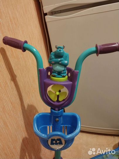 Самокат детский трехколесный бу