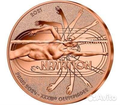 1/4 Евро Олимпийские игры в Париже 2024