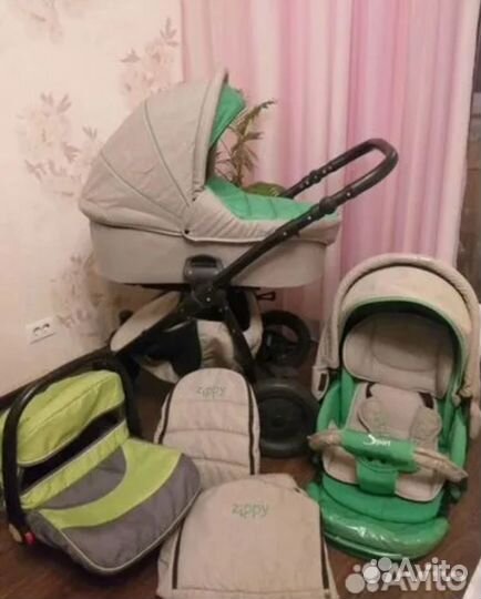 Коляска 2 в 1 и автолюлька