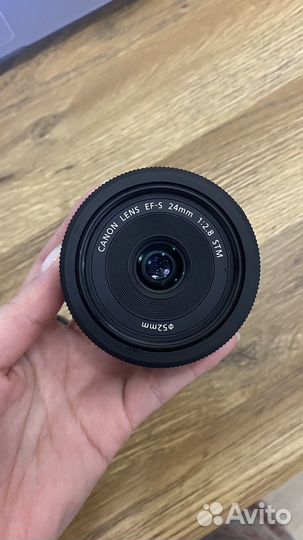 Объектив canon efs 24mm 2.8
