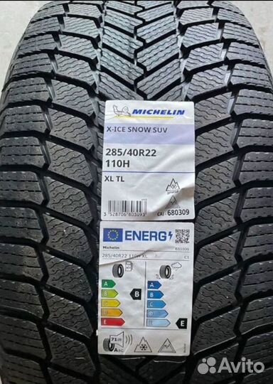 Michelin X-Ice Snow SUV 265/40 R22 и 285/40 R22 110H