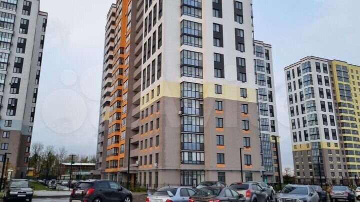 2-к. квартира, 43,8 м², 4/18 эт.