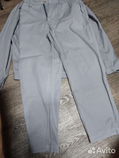 Мужской костюм 54 размер джинсовый