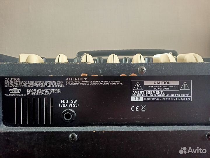 Комбоусилитель VOX VT20+ Valvetronix