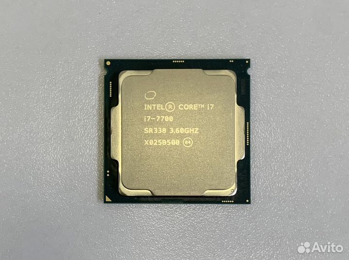 Процессор intel core i7 7700