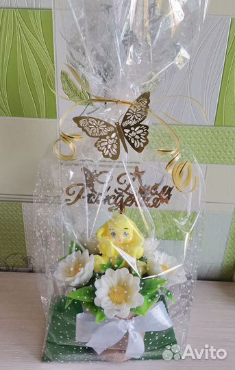 Букет из мыла