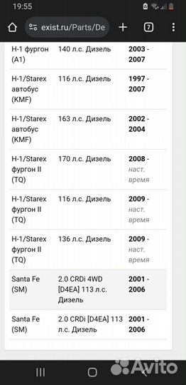 Тормозные колодки передние на hyundai и ssangyong