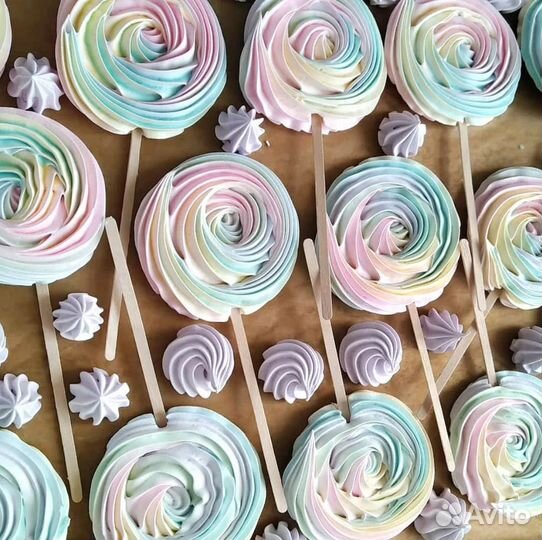 Меренга на палочке