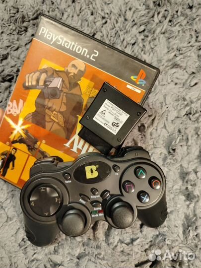 Беспроводной контроллер PlayStation 2 (джойстик)