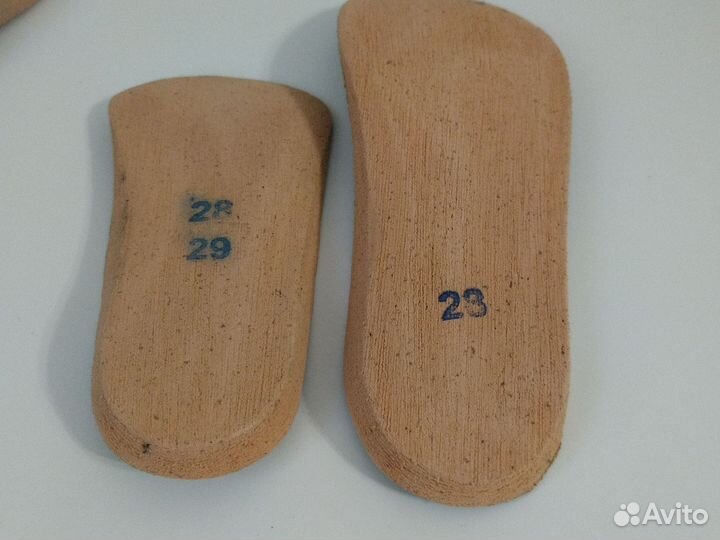 Стельки ортопедические детские