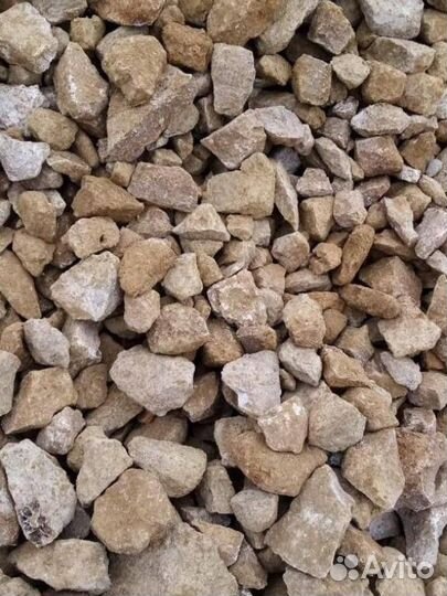 Щебень разного цвета