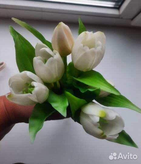 Силиконовые тюльпаны