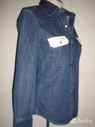 Calvin klein джинсовая рубашка