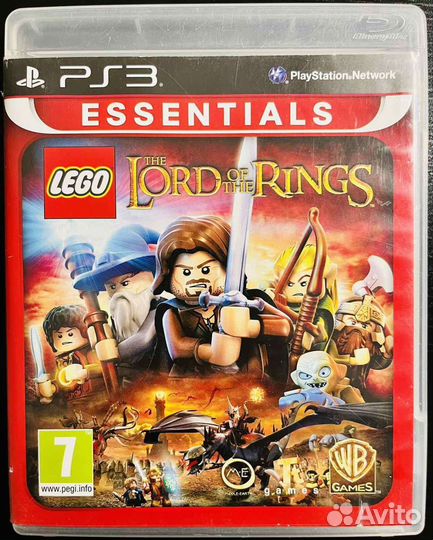 Lego Lord Of The Rings для Ps3