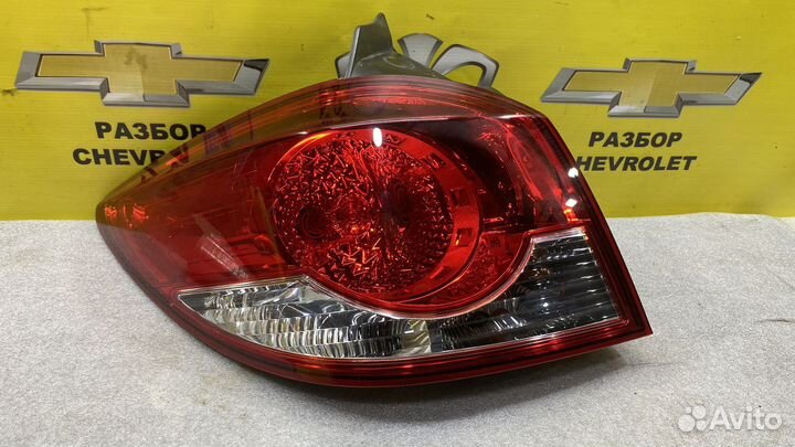 Задний левый фонарь chevrolet cruze хэтчбек