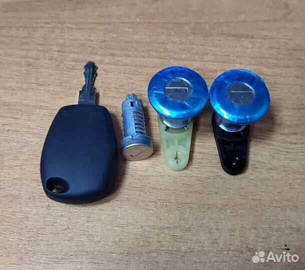 Комплект личинок logan (двери, багажник)