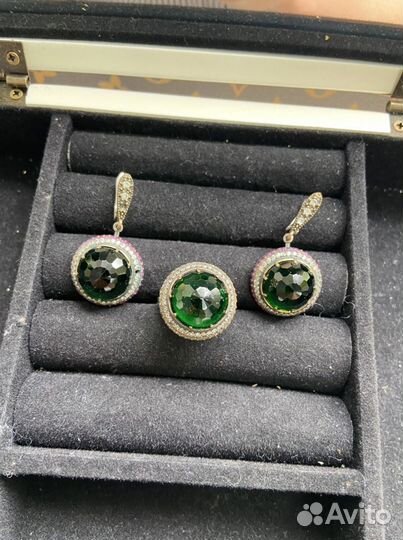 Серьги серебро 925