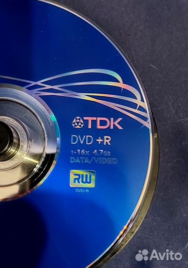 Диски TDK DVD+R 50 штук, новые