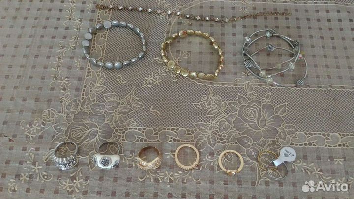 Браслеты, кольца