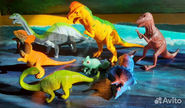 Набор игрушек Динозаврики