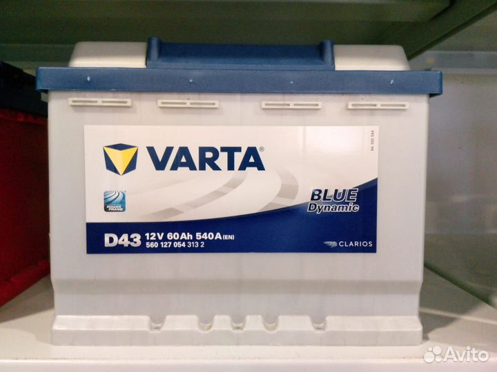 Автомобильный аккумулятор varta