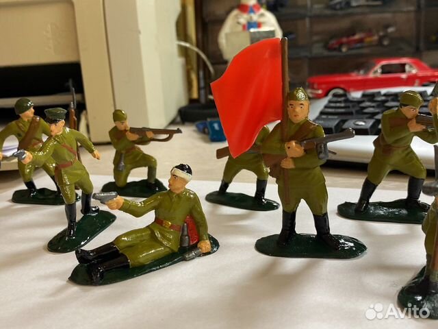 Пластмассовые содатики СССР