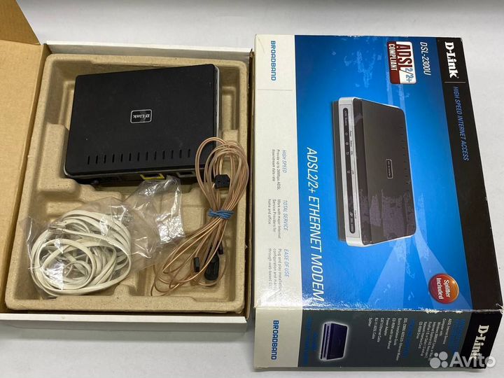 Модем роутер adsl DSL-2300V