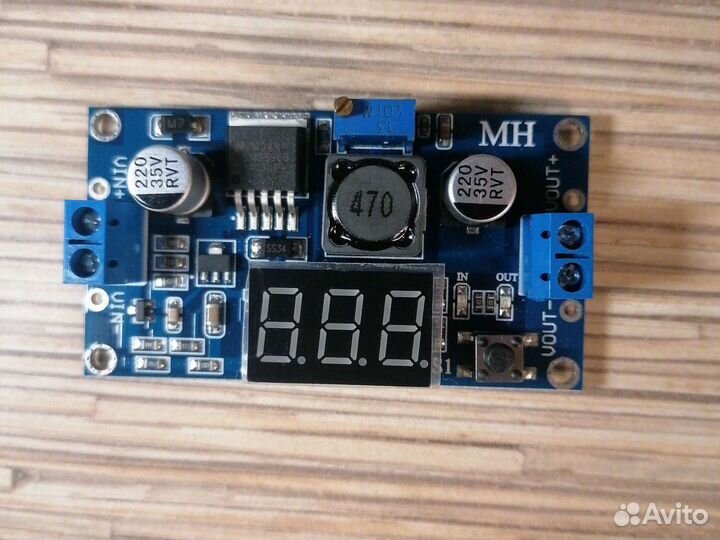 Понижающий модуль dc/dc LM2596