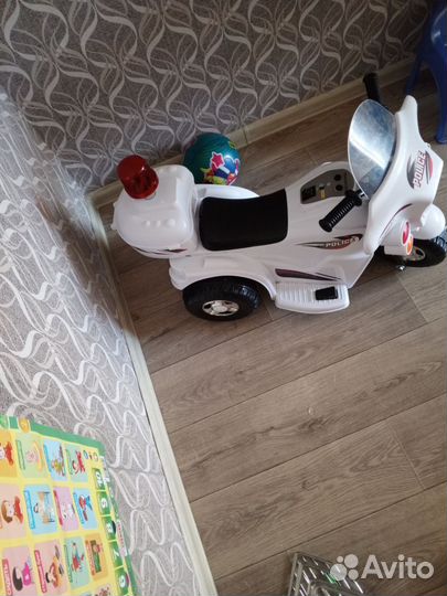 Детский мотоцикл на аккумуляторе бу
