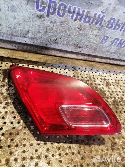 Фонарь задний левый Opel Astra J