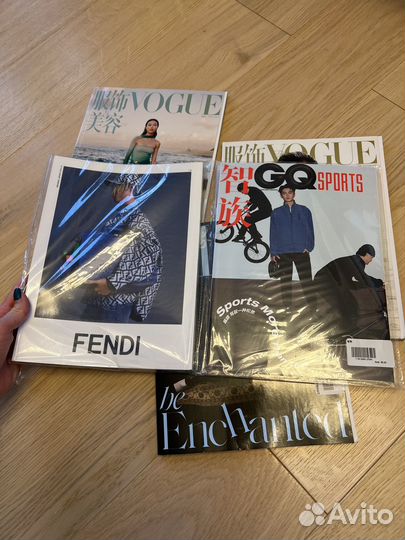 Журнал vogue elle GQ Китай