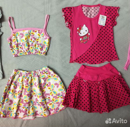 Летние костюмчики на девочку