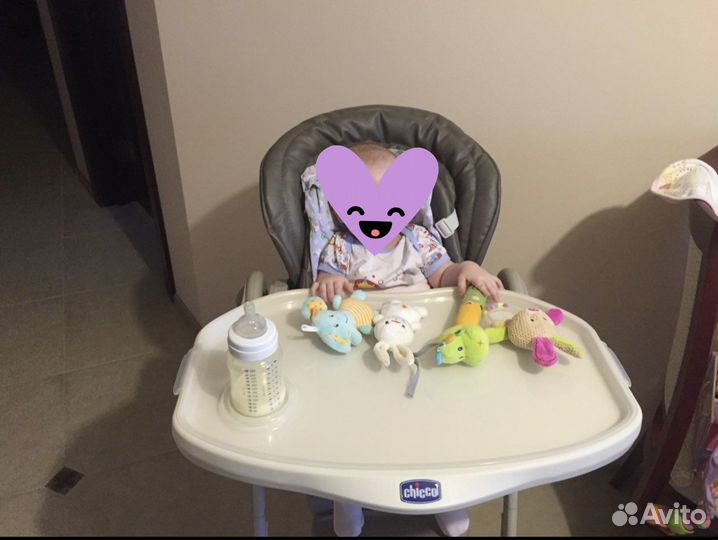 Стульчик для кормления Chicco Polly magic