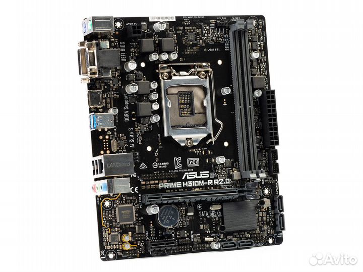 Материнские платы Asus Prime H310M-R