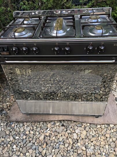 Печь и духова газ с вытяжкой