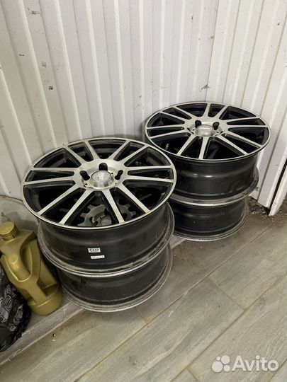 Литые диски r17 5x114 3 nitro