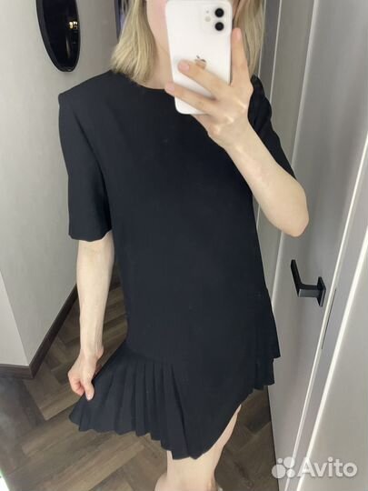 Платье zara s черное