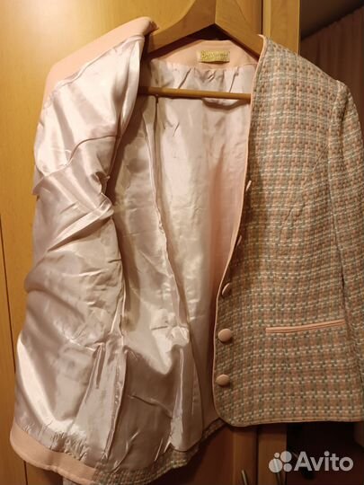 Жакет женский розовый