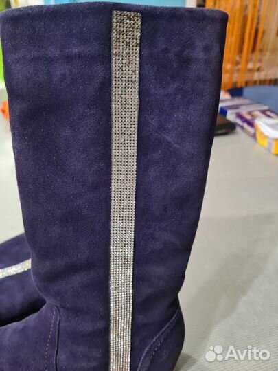 Сапоги зимние для девочки 34