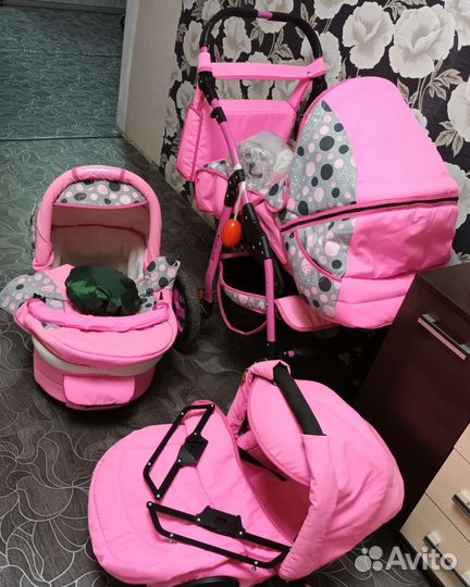 Детские коляски 3 в 1 бу трансформер