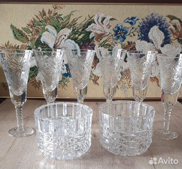Хрустальная посуда СССР