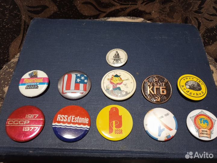 Значки круглые