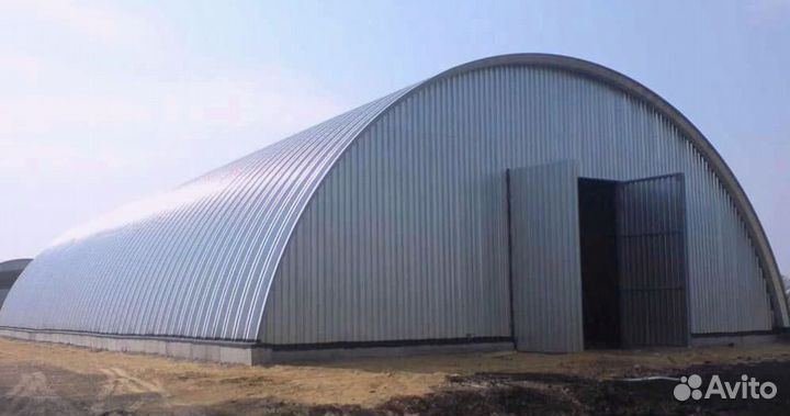 Ангар металлический