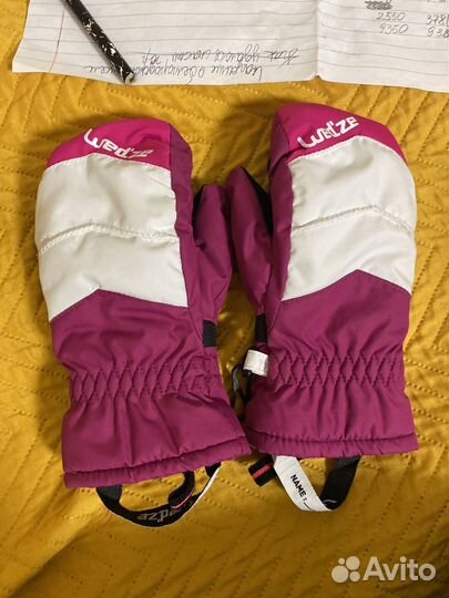 Варежки краги 3 года