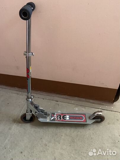 Самокат детский двухколесный складной б/у