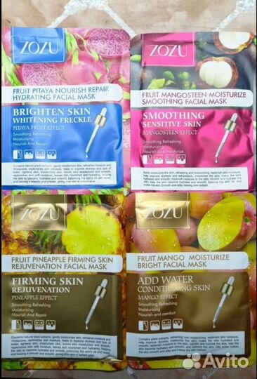 Zozu Тканевая косметическая маска для лица