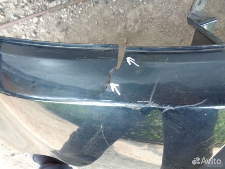 Бампер задний под парктроники Land Rover Range