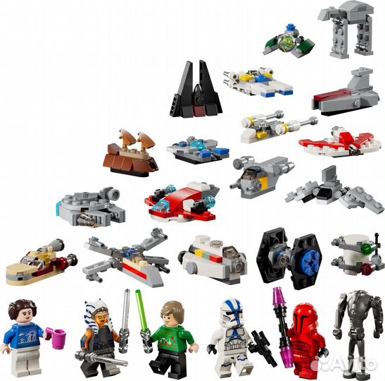 Lego Star Wars 75395 Новогодний календарь