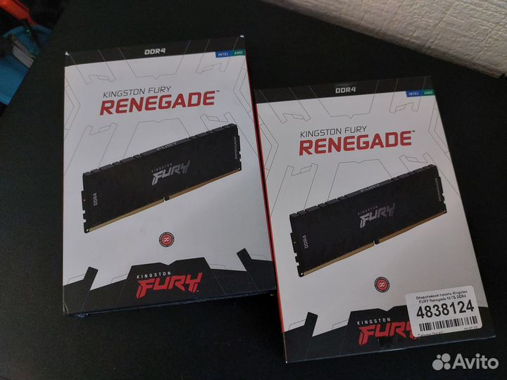 Kingston fury Renegade (KF432C16RB1/16) 16 гб